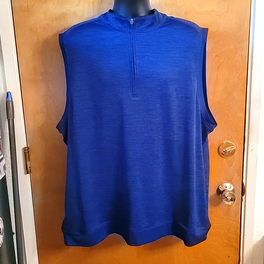NWT PGA Tour 2XLT‎ Water Repellent 1/4 Zip Vest